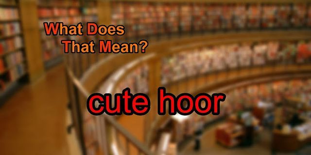 hoors là gì - Nghĩa của từ hoors