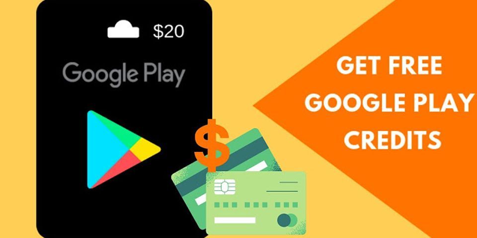 How can I get free 5 Google Play credits?