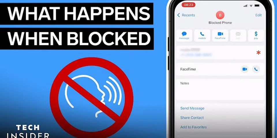 How do I block someone from my phone?