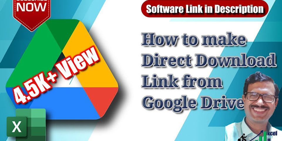 How do I download a link to Google Drive?