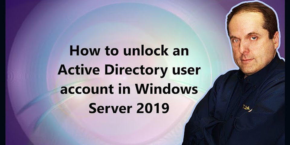 How do I open active directory?