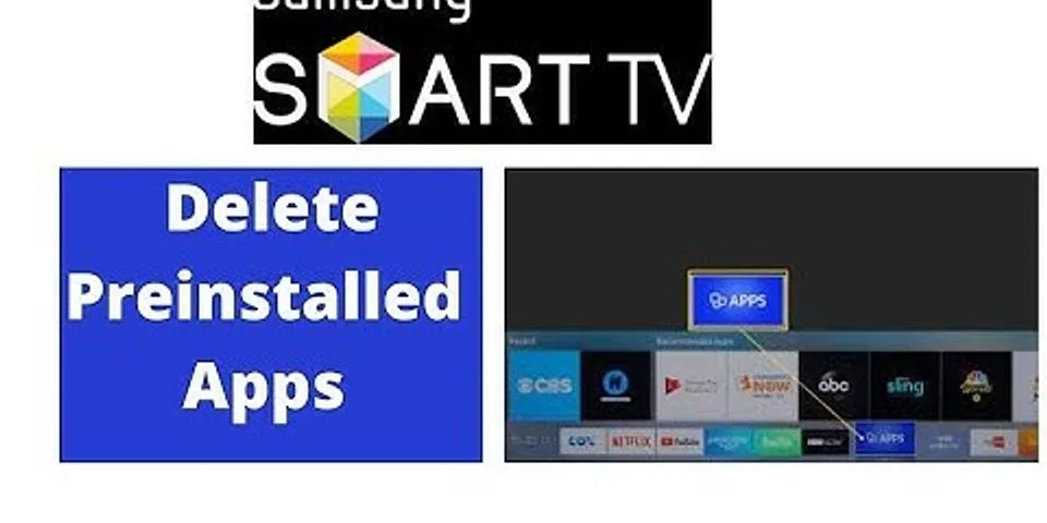 How do I uninstall Netflix from my Samsung Smart TV?