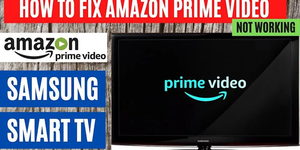How do I update Amazon Prime on my Samsung Smart TV?