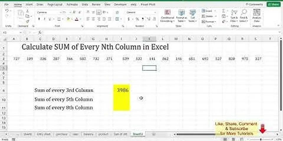 How do you add a value to every cell in a column in Excel?