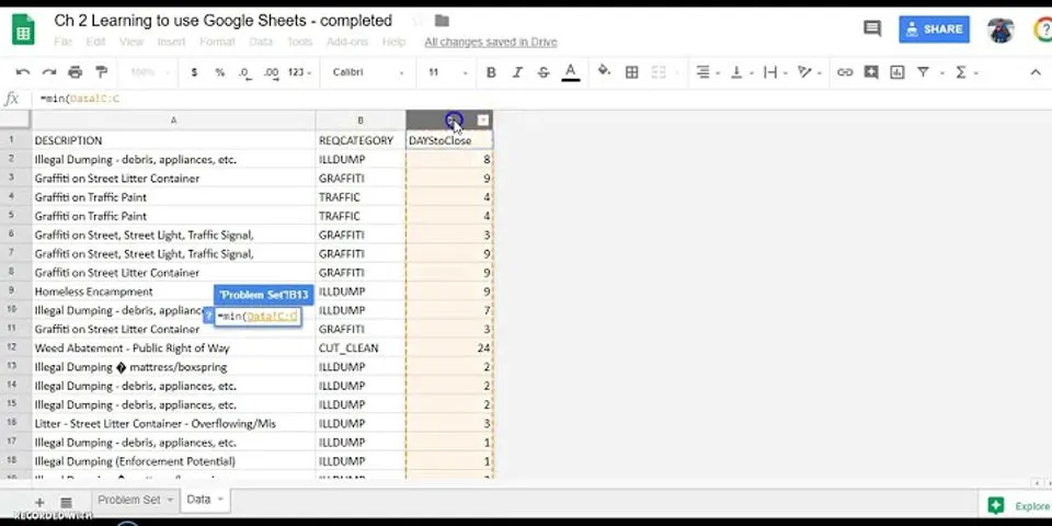 How do you calculate stats in Google Sheets?