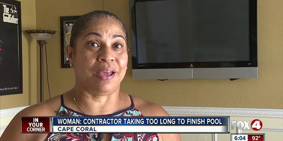 How do you deal with a contractor taking too long?