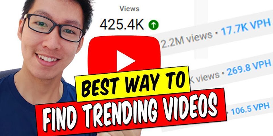 How do you find trending videos on YouTube?