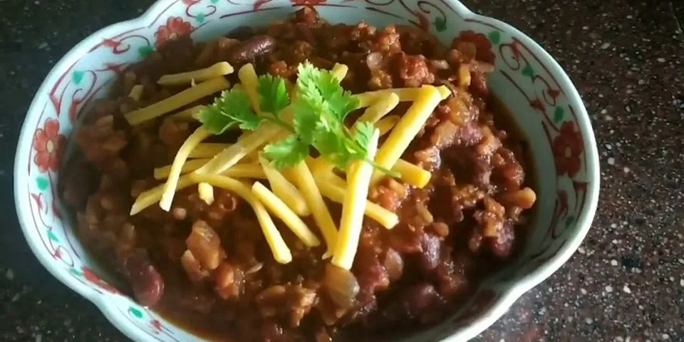 How long do kidney beans take to cook in chili
