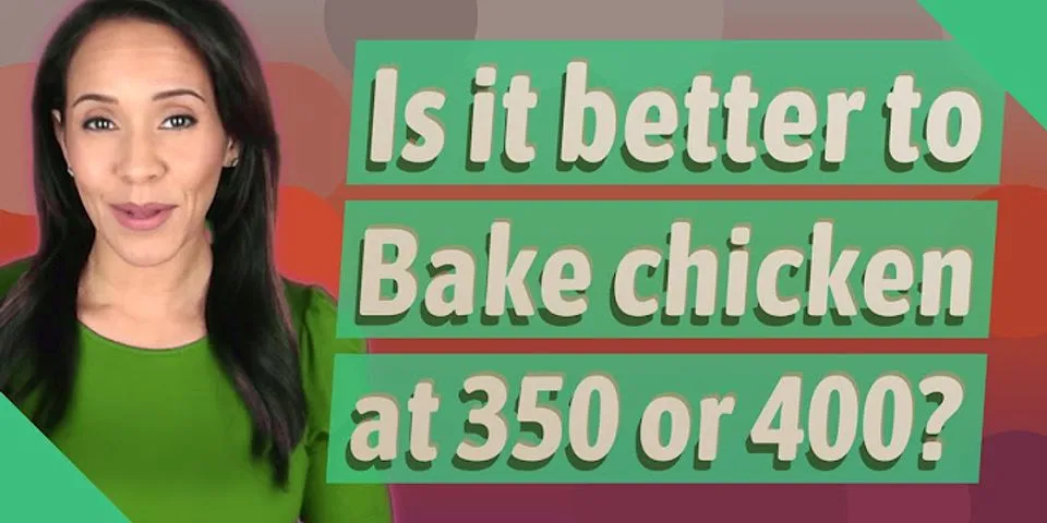 How long does baked chicken take at 350?