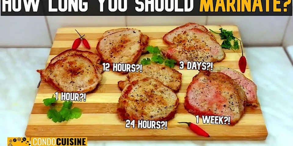 How long to cook Marinated chicken