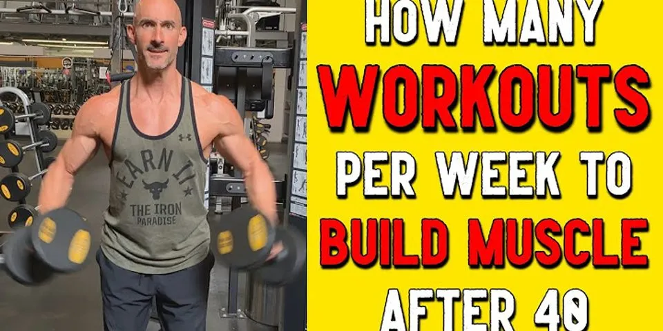 How many days a week should I go to the gym to build muscle