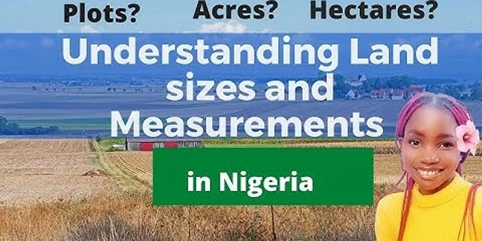 how-many-plots-in-an-acre-nigeria