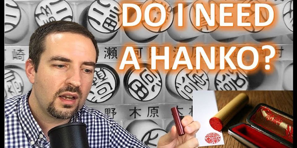 How much is a hanko?