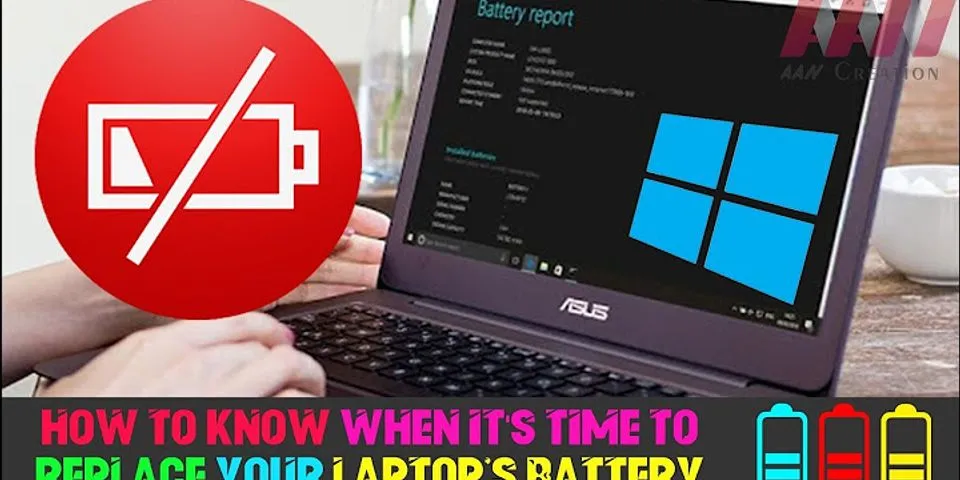 How often to replace laptop battery
