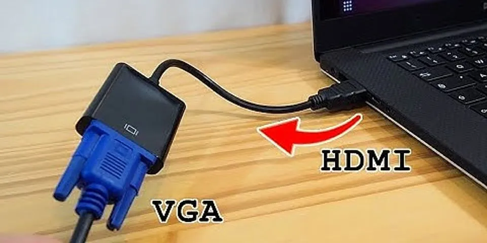 How to connect laptop to monitor HDMI