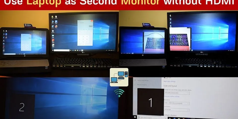 How to connect Lenovo laptop to monitor without HDMI