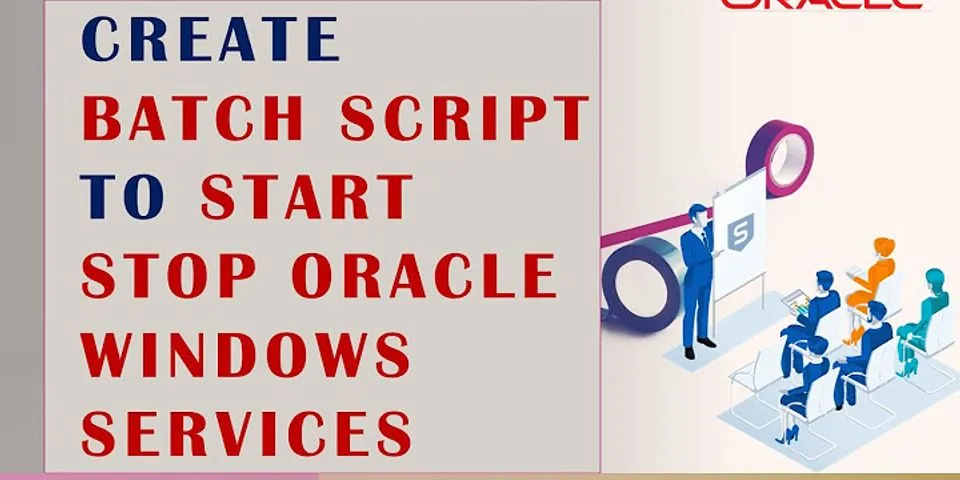 How to create Oracle listener service in Windows manually