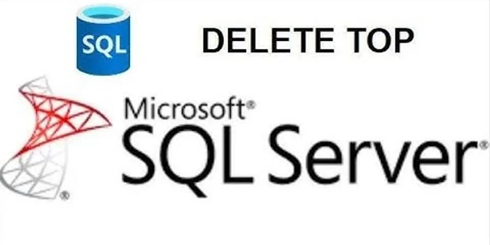 Delete sql