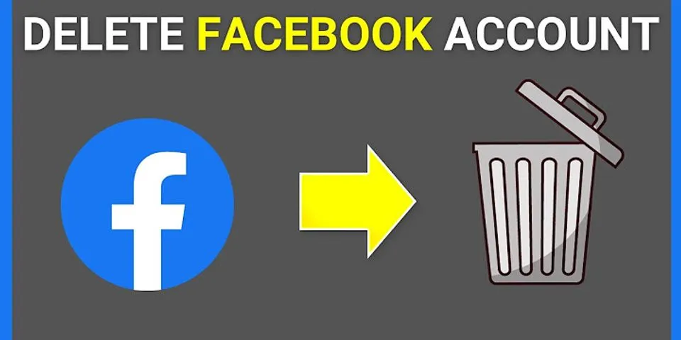 How to delete Facebook account on Android