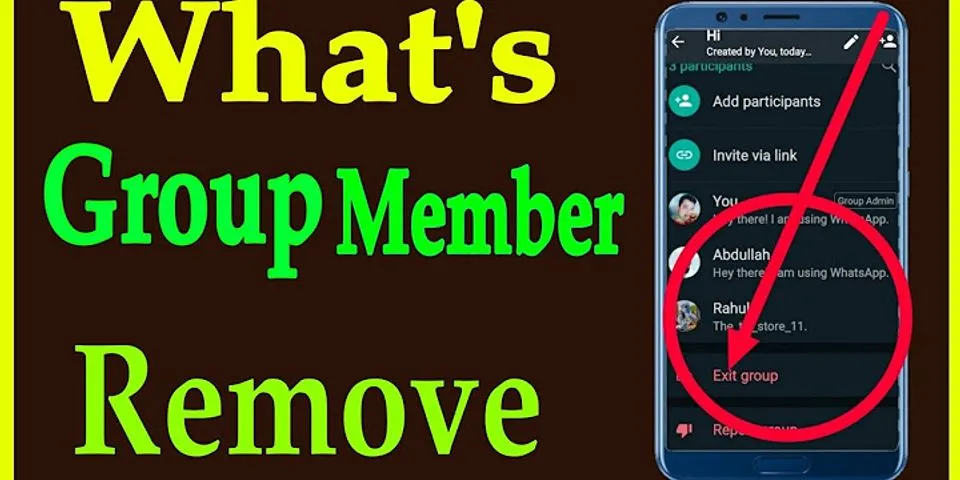 How to delete WhatsApp group Android
