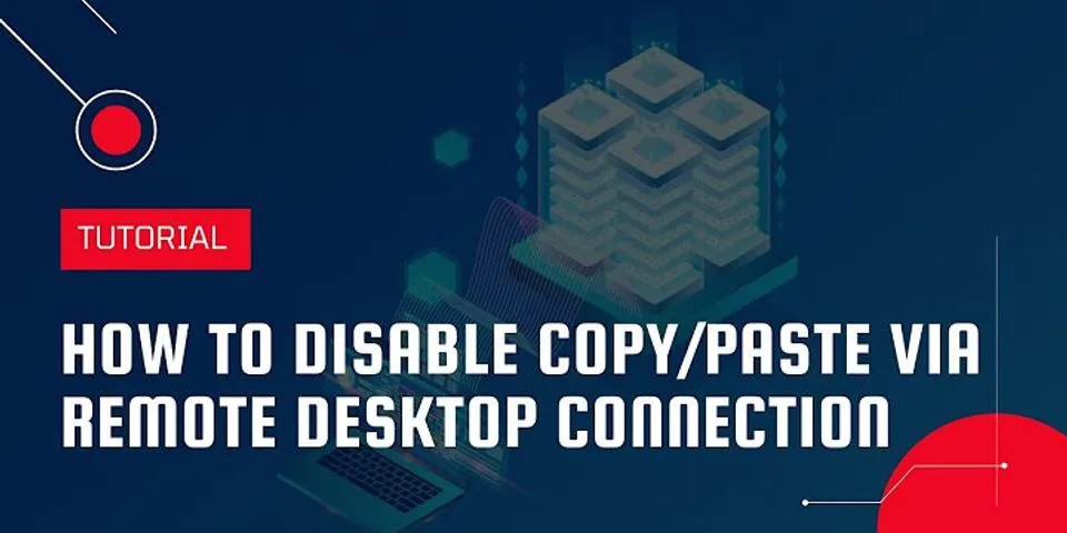 How to disable file transfer in Remote Desktop