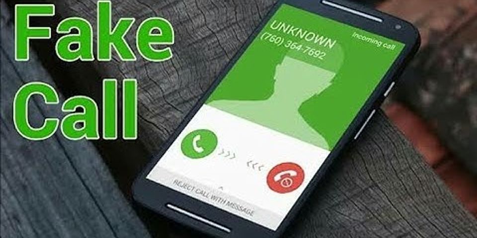 How to do fake voice call