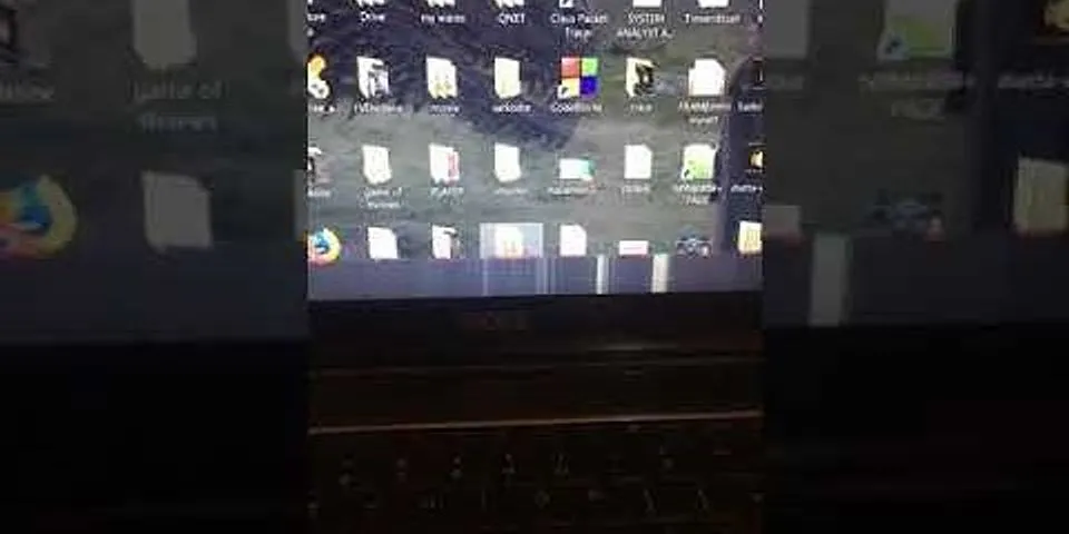 How to fix black vertical lines on Dell laptop screen