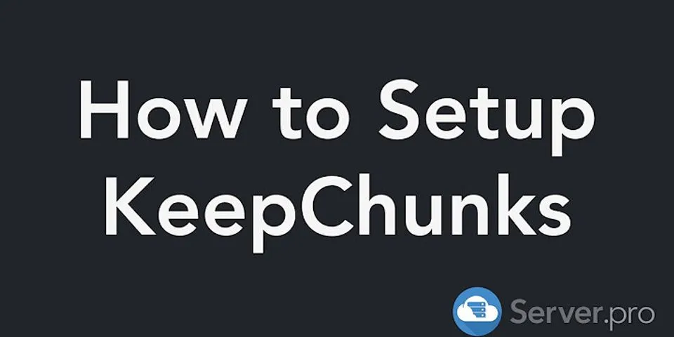 How to keep chunks loaded in Minecraft command