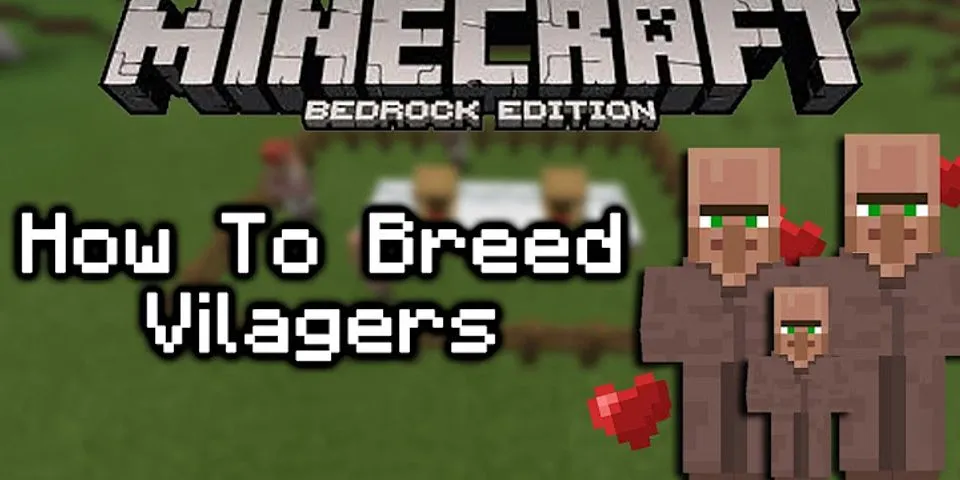 How to make a Fletcher villager Bedrock