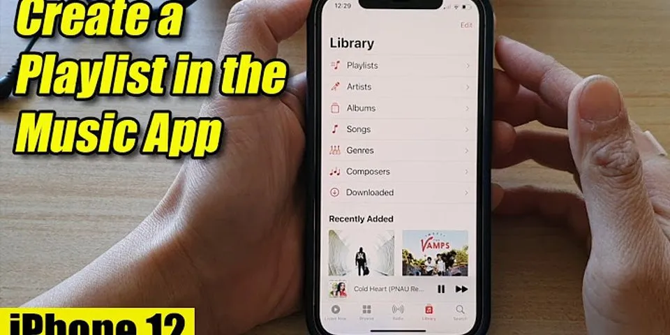How to make a playlist for free on iPhone