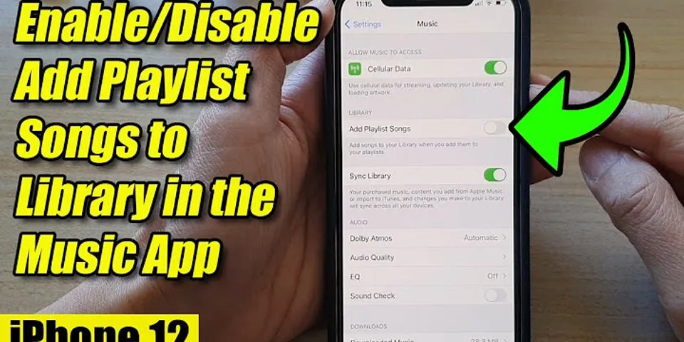 How to make a playlist on iPhone 12