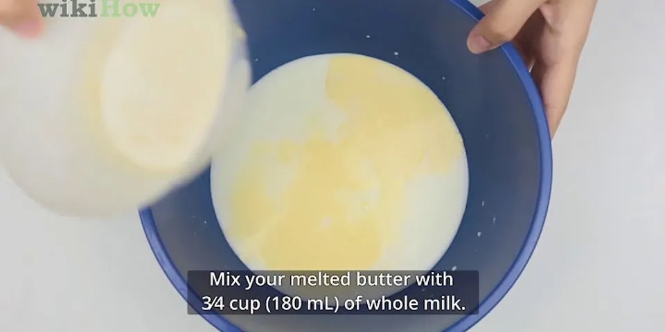 How to make English double cream