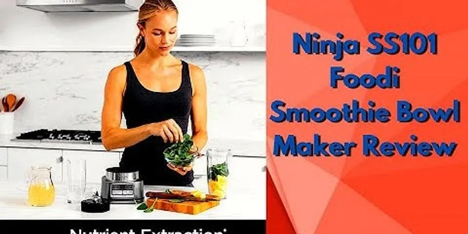 How to make thick smoothie bowls with Ninja