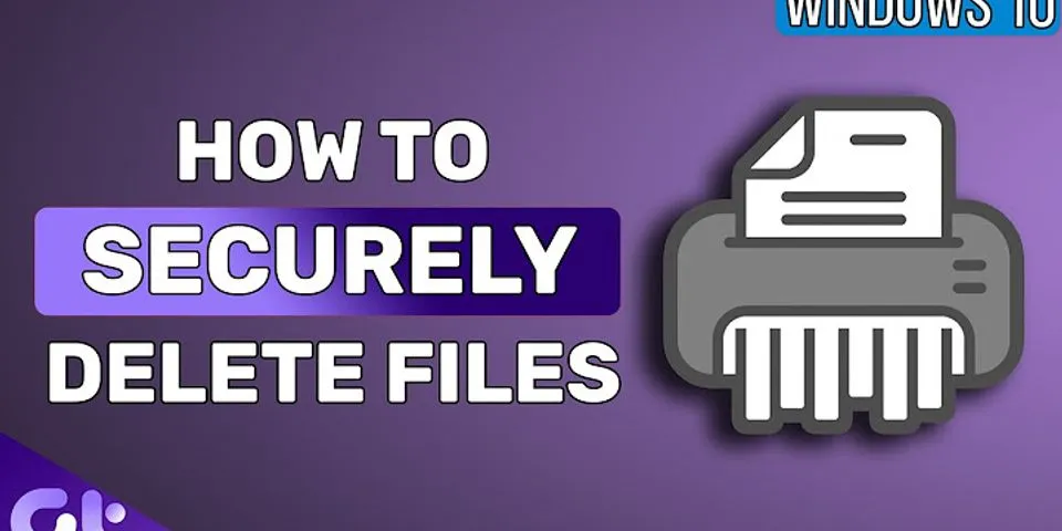 How to permanently delete photos from laptop