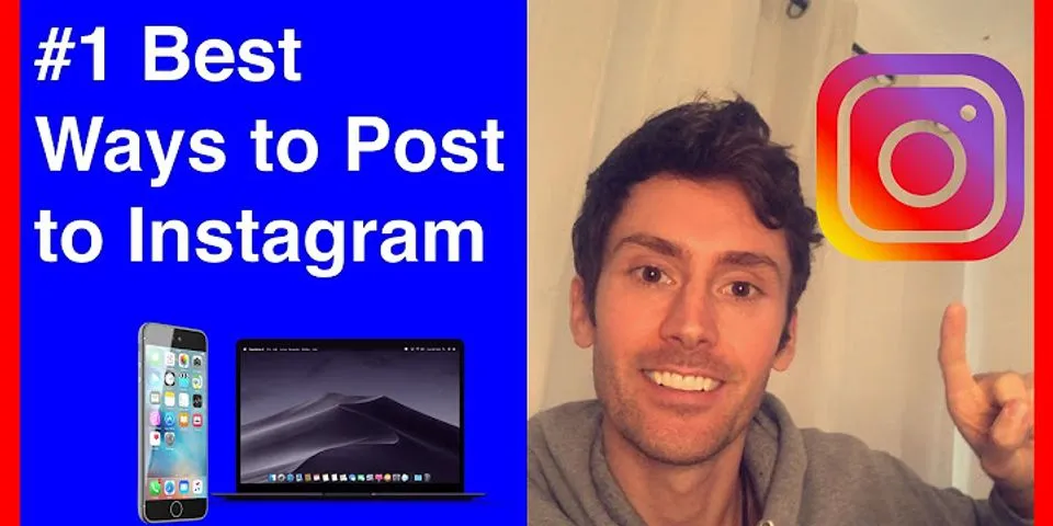 How to post to Instagram