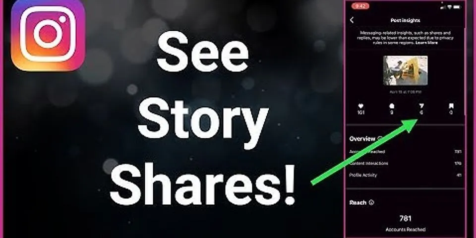 How to see how many shares your Instagram post has