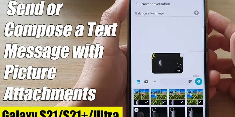 How to send multiple pictures from Samsung phone