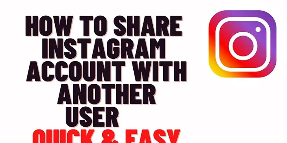 How to share an Instagram account link