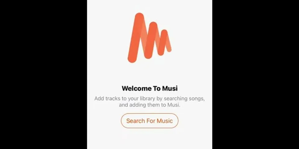 How to share playlist on musi app