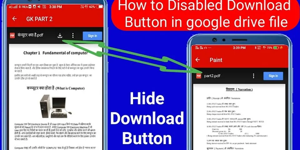 How to stop Google Drive download Android