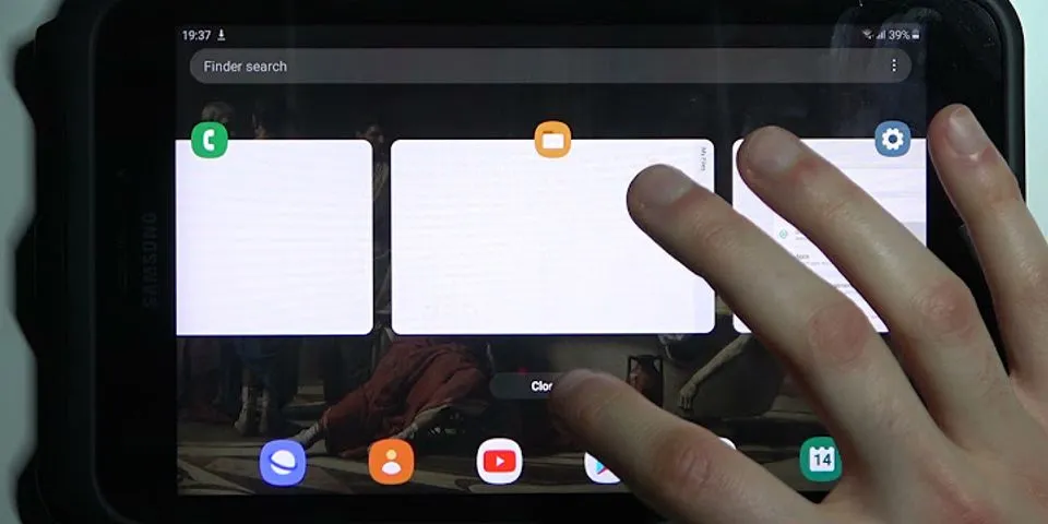 How to turn off background apps on Samsung Tablet