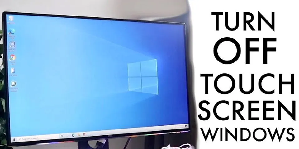 How to turn off laptop screen Windows 10