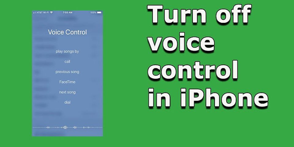 How to turn off Voice Control iPhone 6 headphones