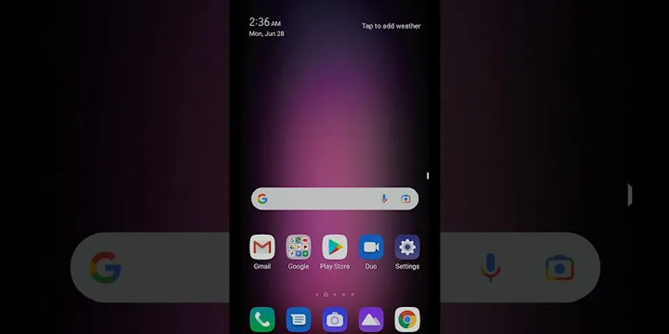 How to turn on predictive text LG V60