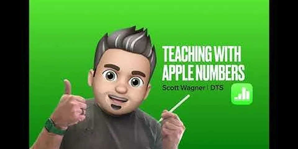 How to use Apple Numbers app