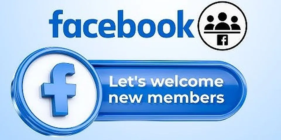 How to welcome new members in Facebook group android