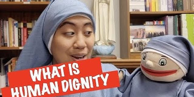 human dignity là gì - Nghĩa của từ human dignity