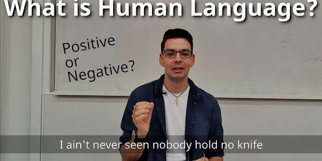 human language là gì - Nghĩa của từ human language