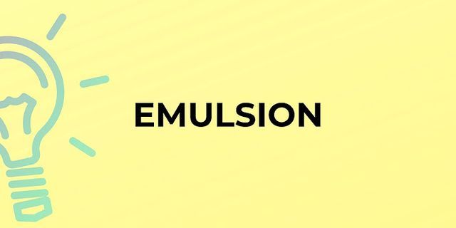imulsion là gì - Nghĩa của từ imulsion