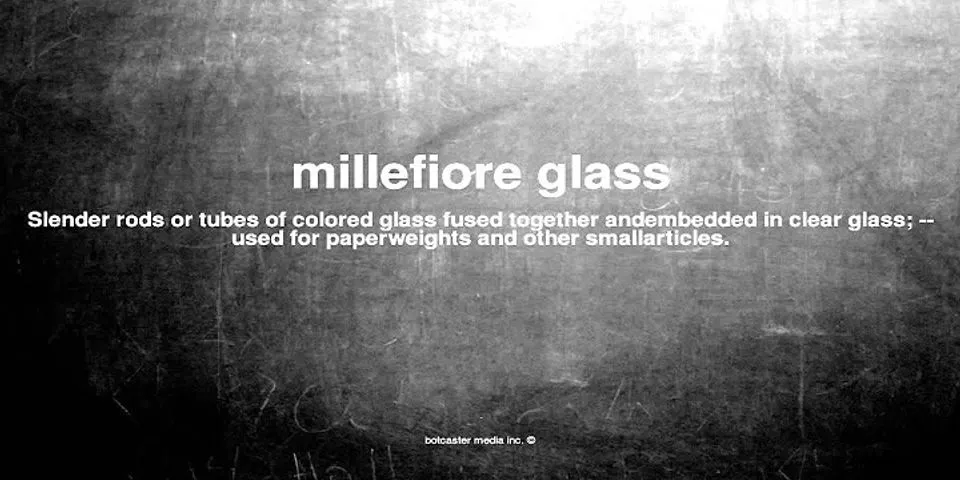 in glass là gì - Nghĩa của từ in glass